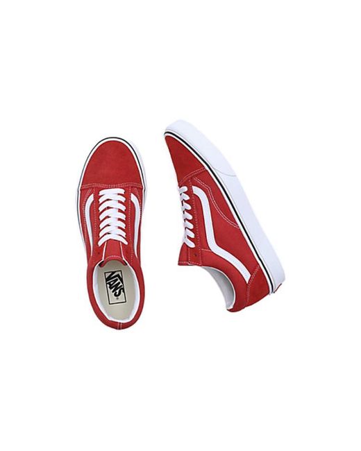 Vans Red Old Skool 'Color Theory for men