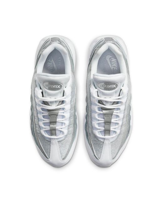 Nike White (Wmns) Air Max 95 Metallic'