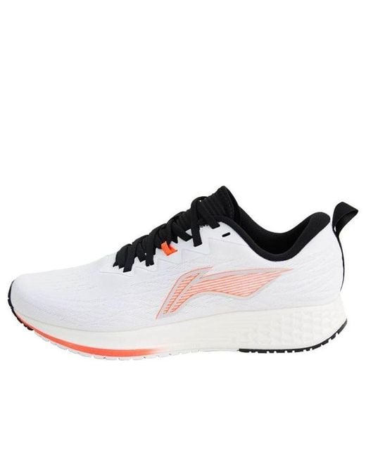 Li-ning White Dark Horse 4 Fluorescent Congo' for men