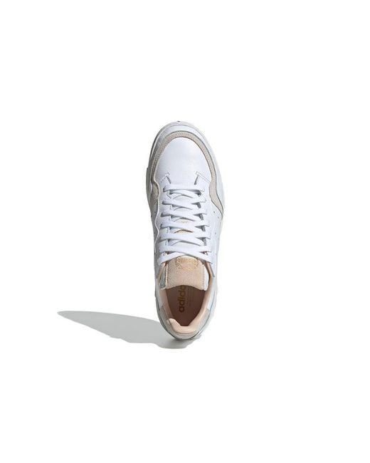 Adidas White Supercourt 'Home Of Classics' for men