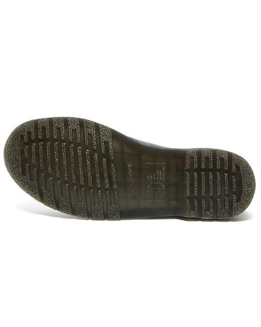 Dr. Martens Green 1461 Contrast Smooth Leather Shoes for men