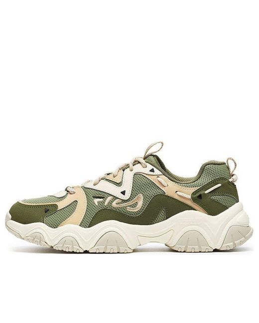 Fila Green Fluid 4 Sneakers for men