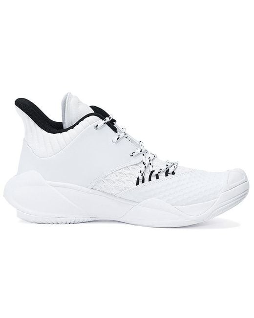 Anta White Basketball Series Sneakers Mid for men