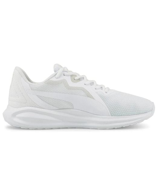 PUMA White Twitch Runner for men