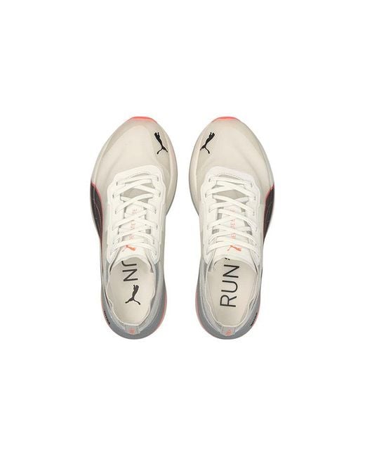 PUMA White (Wmns) Deviate Nitro Elite Lava Blast'