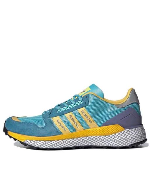 Adidas Blue Human Made X Questar 'Light Aqua' for men