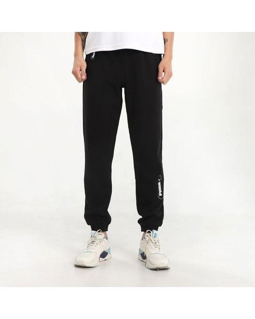 PUMA Black Nu-Tility Trousers for men