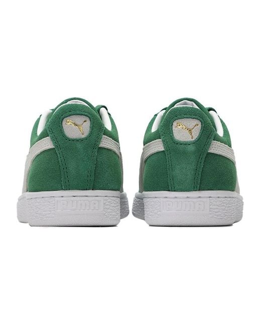 PUMA Green Suede Teams 'Celtics' for men
