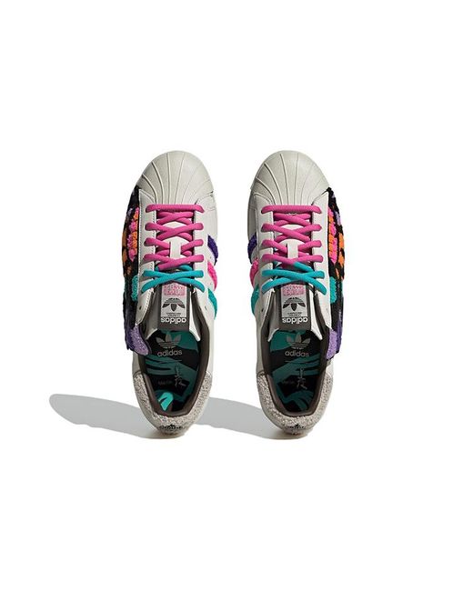 Adidas Blue Originals Superstar 80S X Han Meilin for men