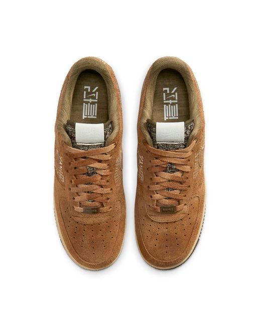 Nike Brown Air Force 1 Low 'Nai-Ke for men