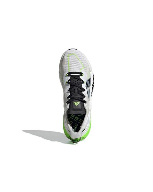 Adidas White X9000L4 Heat.Rdy Solar' for men