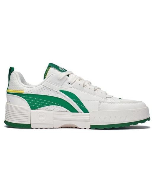 Li-ning Green Sportswear Shoes for men