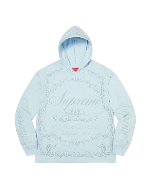 Supreme Blue Celebre Hooded /S Top for men