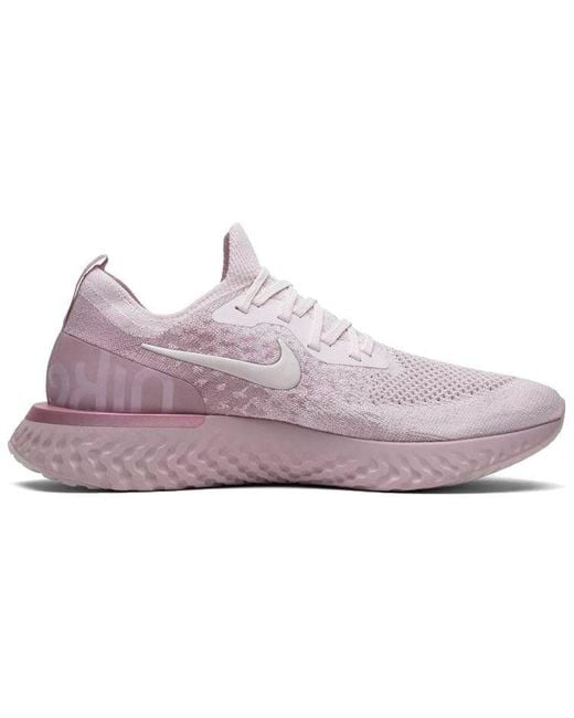 Nike Purple Epic React Flyknit 'Pearl' for men