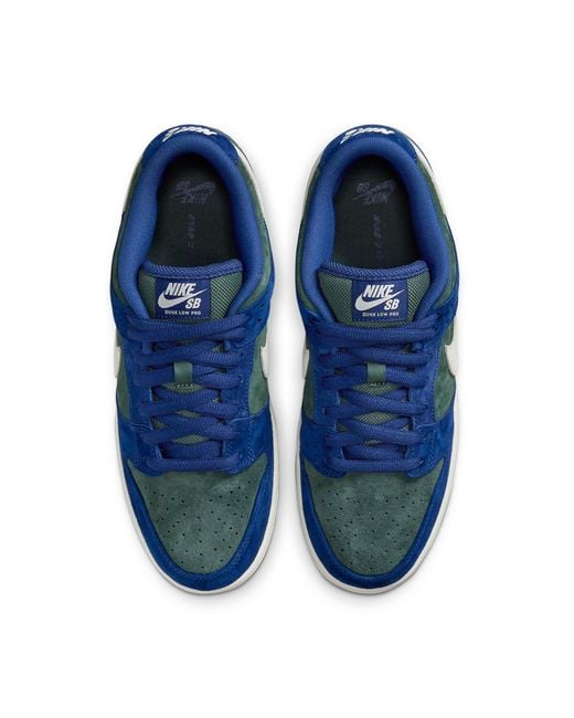 Nike Blue Sb Dunk Low 'Deep Royal' for men