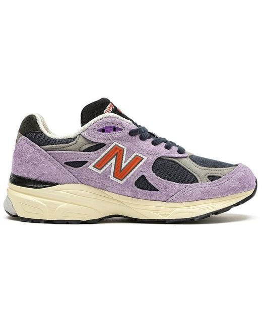 New Balance Blue Teddy Santis X 990V3 Made for men