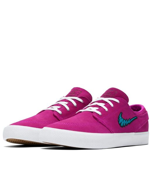 Nike Purple Zoom Stefan Janoski Canvas Rm Sb 'Vivid' for men