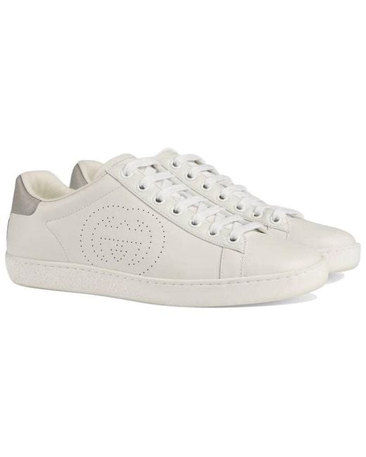 Gucci White (Wmns) Ace 'Interlocking G