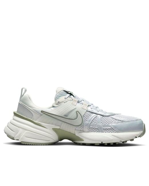 Nike White (Wmns) V2K Run 'Photon Dust Light'