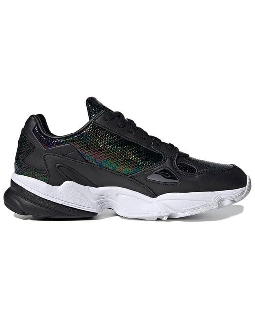 Adidas Black (Wmns) W Falcon 'Core Cloud Mystery Ruby'