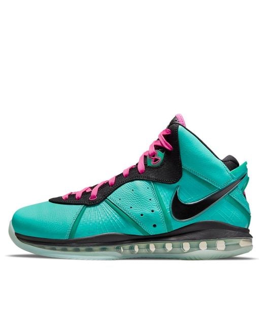 Nike Blue Lebron 8 Retro 'South Beach' 2021 for men