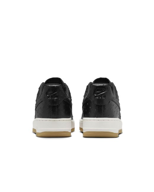 Nike Black (Wmns) Air Force 1 '07 Lx ' Ostrich'