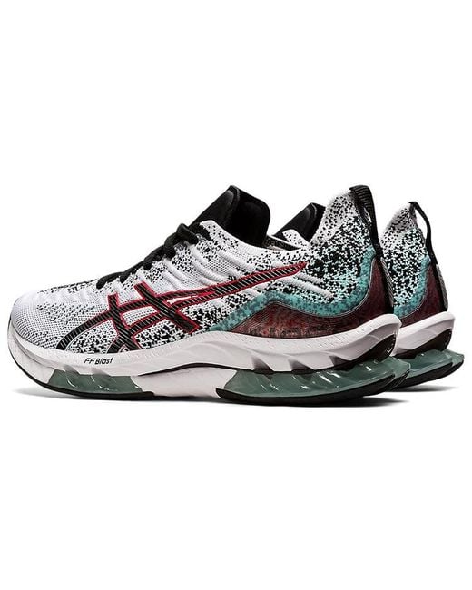 Asics White Kinsei Blast for men