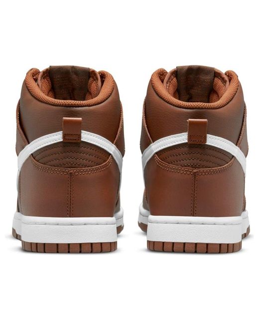 Nike Brown Dunk High 'Chocolate' for men