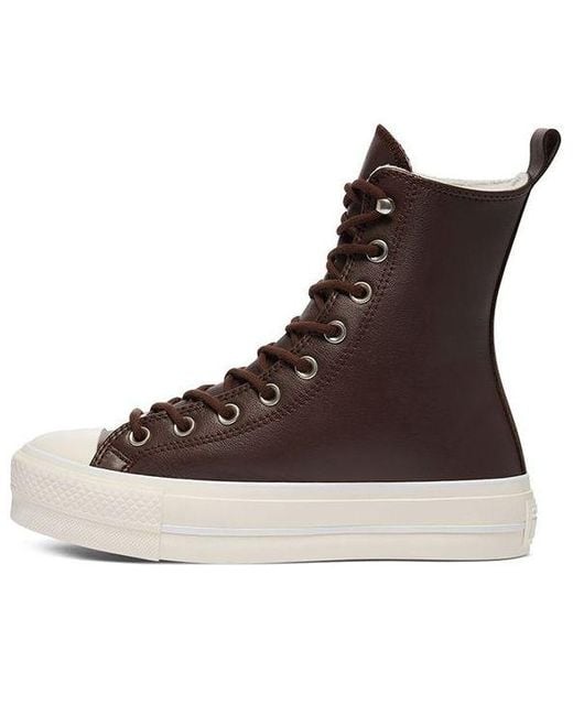 Converse Brown (Wmns) Chuck Taylor All Star Extra-High Platform 'Mountain Club'