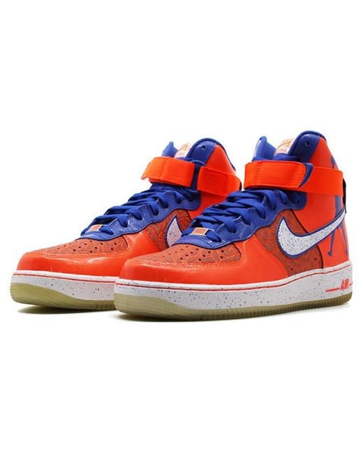 Nike Blue Air Force 1 High Cmft Prm Rw Qs 'Sheed' for men