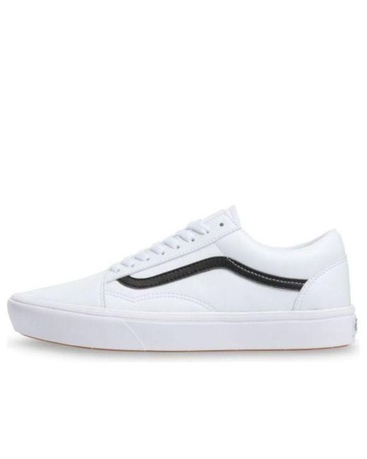 Vans White Comfycush Old Skool 'Classic Tumble for men
