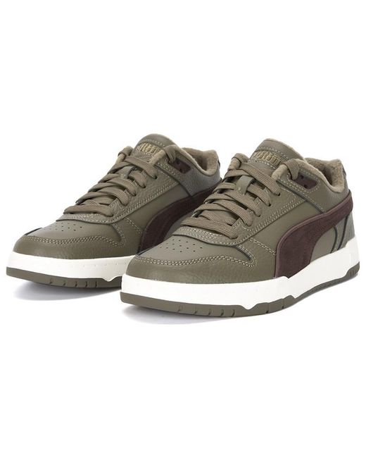 PUMA Brown Rbd Game Low Wtr for men
