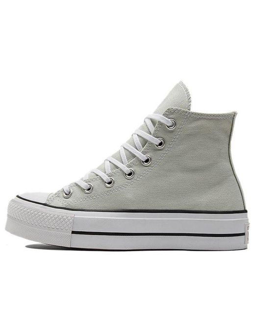 Converse Gray (Wmns) Chuck Taylor All Star Lift Platform High 'Light'