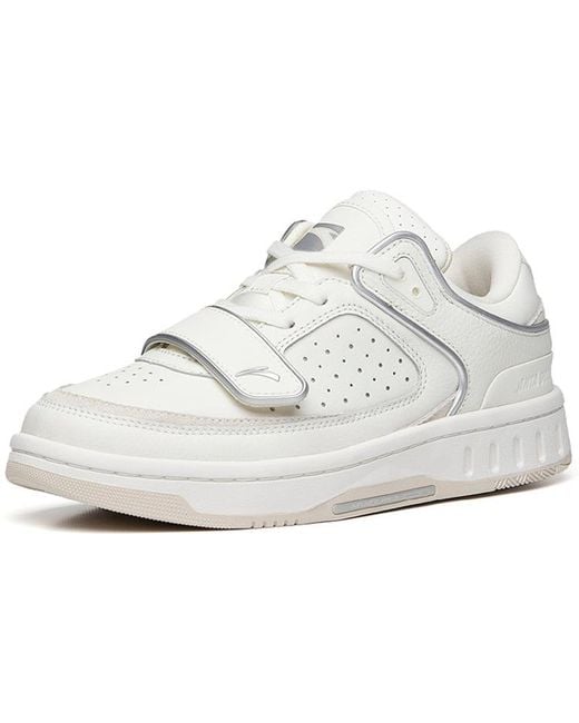 Anta White (Wmns) Skateboarding Series Sneakers