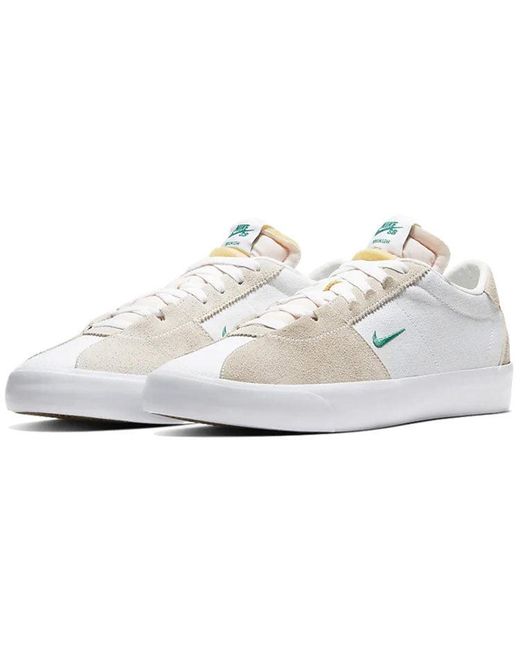 Nike White Zoom Bruin Edge Sb for men