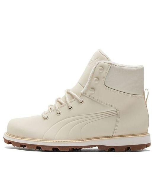 PUMA White Desierto Fun Sneakers Ivory for men