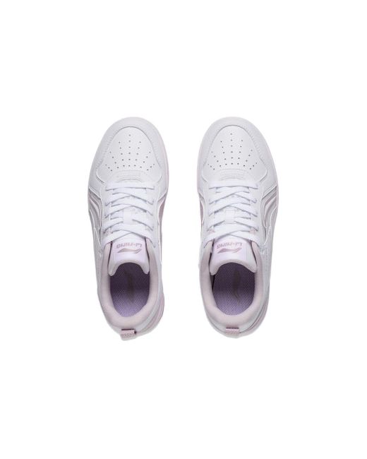 Li-ning White (Wmns) Shiyi Mauve'