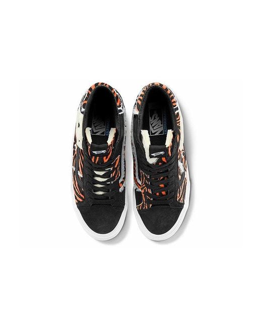 Vans Black Mid Zoo Skool Vlt Lx for men
