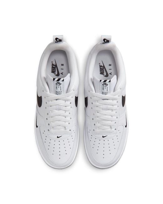 Nike White Air Force 1 Low 'Multi-Etch Swoosh' for men