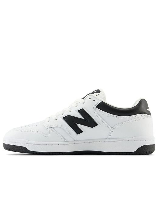 New Balance White 480 Shoes for men