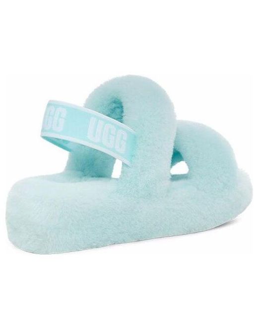 Ugg Blue (Wmns) Oh Yeah Slide 'Sky'