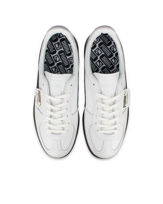 PUMA Black Palermo Leather Made for men
