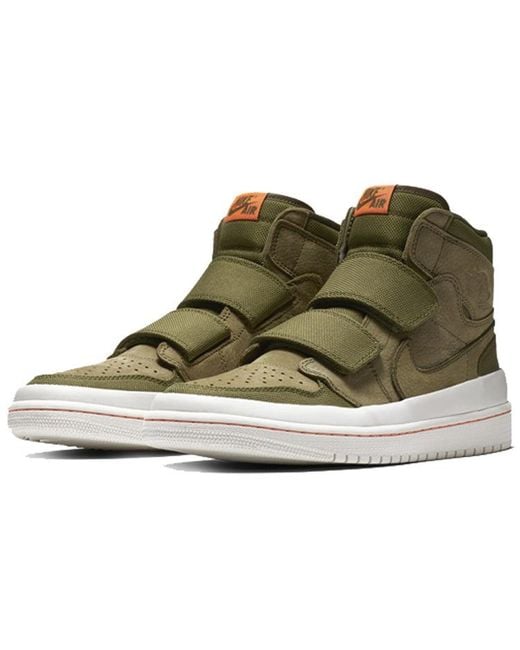 Nike Brown 1 Retro High Double Strap Canvas' for men