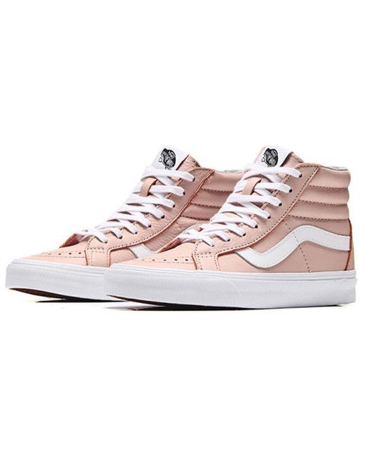 Vans Pink Sk8-Hi Reissue Leather 'Oxford Evening' for men
