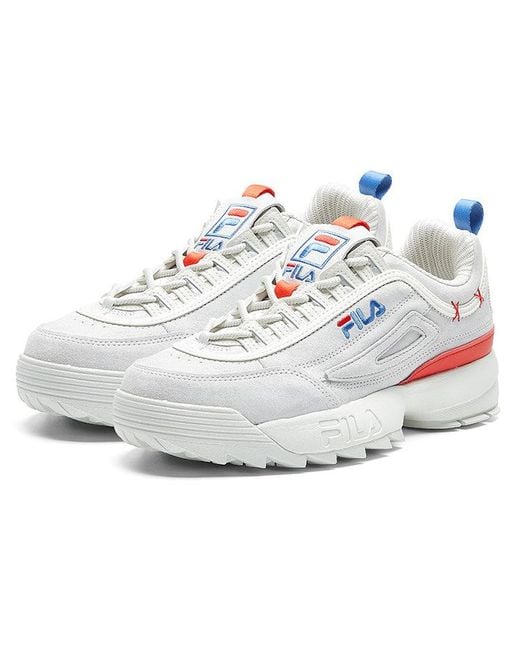 Fila White (Wmns) Fila Disruptor 2 Low-Cut Old Shoes