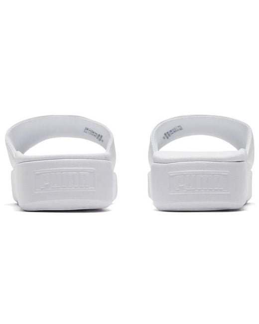PUMA White (Wmns) Platform Bold Slipper