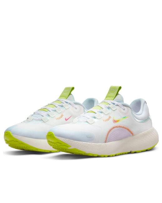 Nike White React Escape Run