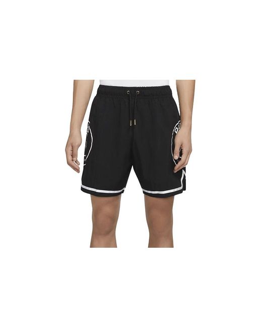 Nike Black Paris Saint-Germain Basketball Sports Shorts for men