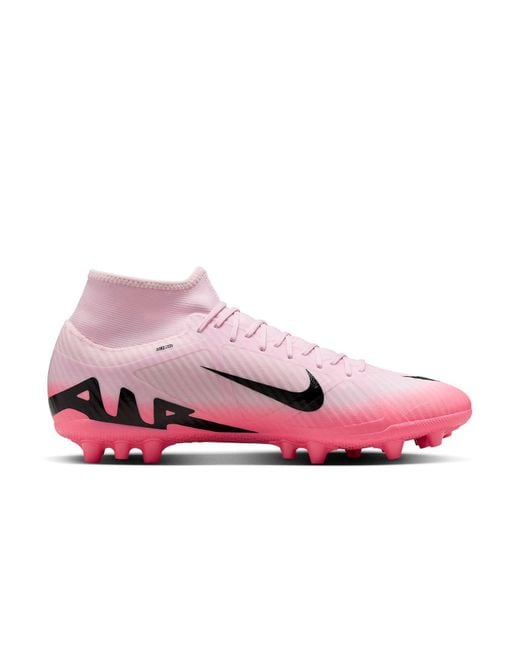 Nike Pink Mercurial Superfly 9 Academy Ag 'Mad Brilliance Pack for men
