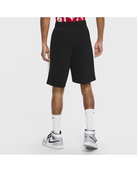 Nike Black Jumpman Casual Sports Breathable Training Basketball Shorts for men